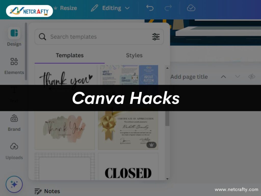 Canva hacks